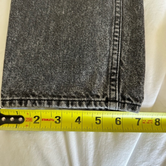 Sandro women’s high rise jeans in gray/black - Picture 7 of 10